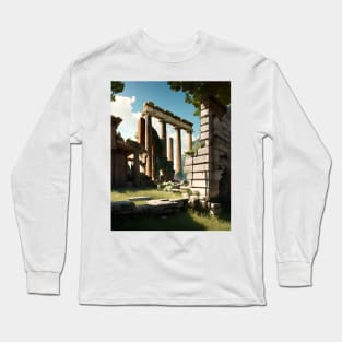 Ancient Ruins Long Sleeve T-Shirt